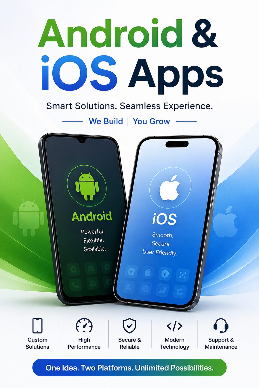 Android and iOS application development